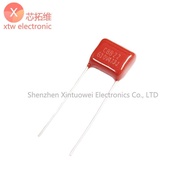 (20Pcs) Polypropylene CBB Film Capacitor CBB22 630V473J 473 630V Pin Pitch=10mm