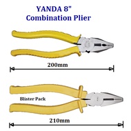 YANDA 8 inch Combination Wrench Lineman Plier Playar