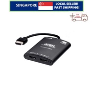 ATEN VS82H 2-port HDMI 2.0 Splitter, HDCP 2.2, 1080p and 4K x 2K at 60Hz (4:4:4), Auto EDID detectio