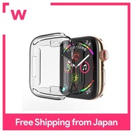 Apple Watch Apple Watch Full Cover Case Clear Clear 40mm / Series6 Series5 Series4 SE Case Cover Full Protection Impact Resistant