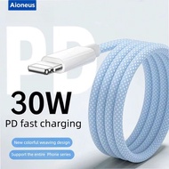 PD30W Charger Tpye -C for L Tpye-C 3.0A Cable Macarons fast chargeTransfer Data cable for Phone/PAD
