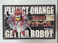 全新未開封完全變形蓋特機器人(三一萬能俠)完成品 可動模型 株式會STUDIO HALF EYE 初版  Studio HalfEye 完全變形 Getter Robot