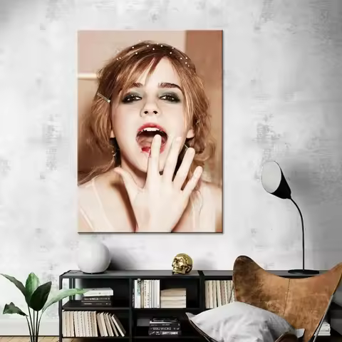 Emma Watson Poster Prints Movie Star Wall Art Picture Canvas Painting Home Decor Gif