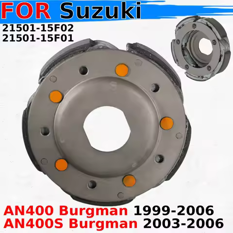 Motorcycle Driven Wheel Clutch Block Centrifugal For Suzuki AN400 AN400S Burgman 1999-2006 OEM21501-