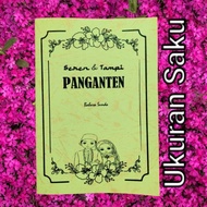 Seren & tampi nampi, ijab qabul qabul kabul kobul wedding bride Sundanese language POCKET