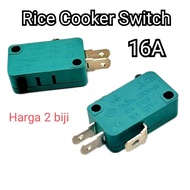 2 biji 16A 250V Rice Cooker Soft touch Micro switch