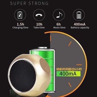 Loa bluetooth nghe nhạc GrownTech M10 LỤC GIÁC siêu mini kèm dây bass trầm