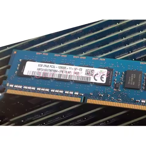 1Pcs RAM HMT41GU7MFR8A-PB HMT41GU7MFR8A 8GB 8G DDR3L 1600 ECC PC3L-12800E UDIMM Server Memory
