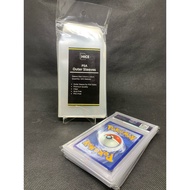 Sleeve PSA pokemon card onepiece yuqioh contents 100pcs - TCG card Original, sleeve tcg slab psa pre