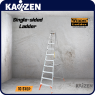 (WSS-10 / WSS-11) 10-11 Step Winner Aluminium Single-Sided TanglePruf® Ladder