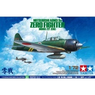 Tamiya 60785 1/72 Scale Model Kit Mitsubishi A6M3/3a Zero Fighter Type 22 Zeke
