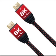*Ready Stock* Sarowin 8K HDMI Cable 8K 120Hz V2.1 48Gbps Gold Plated - 2 meter