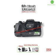 OLYMPUS OM-D E-M10 mark III Mirrorless Camera Body กล้องมิลเลอร์เลสไฮเทค 16.1MP 4K WiFi ไฟล์สวย RAW