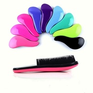 HANDLE TANGLE DETANGLING MAGIC COMB HAIR BRUSH ( RANDOM COLOR )