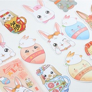Rabbit YuanQi PostCards (30 SHEETS PER PACK) Goodie Bag Gifts Christmas Teachers' Day Children's Day