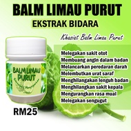 Balm Bidara Asli Limau Purut Buang Angin Oil Bam Baby Telon Batuk Selsema Angin Ruqyah Migrin Pain M