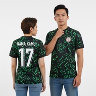 HIJAU Ngr Away Jersey 2024 2025 Dark Green Football Shirt Custom Printed Name Number Back Nameset Me