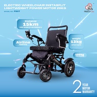 Fresco Lightweight Instasplit Electric Wheelchair