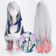 Tomorrow Ark Easy Cos Wig Old Eight Scalp Top Modeling Multi-Layer Gradient NcjR