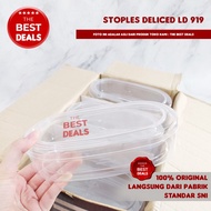 [INSTAN BANDUNG] Toples Kue Plastik Mika Bening Oval 20 cm Delice 919