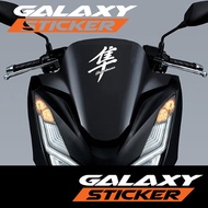 Hayabusa motorcycle variation cutting sticker. hayabusa kanji logo motorcycle body sticker