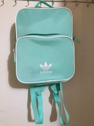 Adidas 愛迪達 馬卡龍藍 小後背包