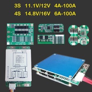 3S 11.1V 12V 4S 14.8V 16V 6A 24A 30A 50A 100A Modul Perlindungan Pek Li-ion Lifepo4 Lipo Lithium Aru