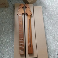 คอกีตาร์ไฟฟ้าเมเปิ้ลคั่ว22เฟร็ตสไตล์ Fender Stratocaster อบเงาทันสมัย “C” กีตาร์อุปกรณ์คอกีต้าร์
