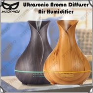 MysteryHero Ultrasonic Aroma Diffuser Wood Grain Cool Mist Air Humidifier / Diffuser Essential Oil Aromatherapy