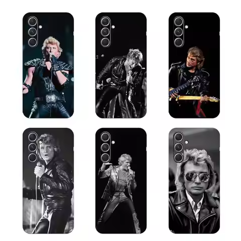 1pc J-Johnny H-Hallyday Singer Phone Case For Samsung S25,S24,S21,S22,S23,S30,Ultra,S20,Plus,Fe,Lite