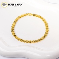 WAH CHAN 916 Gold Bracelet CSB159 - Star Bracelet