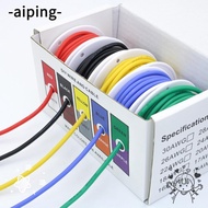 AIPING Flexible Silicone Wire 24/22/20/18AWG Professional  Stranded Cable