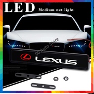 ‍ Modified 3D Car Front Grille Emblem Badge Auto Hood LED Light for Lexus RX300 RX330 RX350 RX400 RX