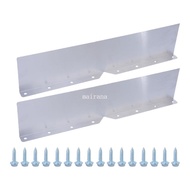 【MT】 2Pcs Rain Gutter Valley Roofing Gutter Guard Gutter Valley Splash Guards