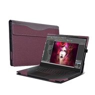 Laptop Cover for Lenovo ThinkPad P1 Gen 4 Gen 5 Gen 6 2023 All-Inclusive Drop-Proof Case 16" PU Leat