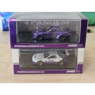 INNO64 Malaysia IAM Exhibition Limited Mazda RX7 FD3S PANDEM Rocket Rabbit Purple Wide Body, Two Pac