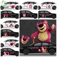 Lotso Automobile Sticker, Lotso Strawberry Bear Car Sticker, Animal Styling Strawberry Bear Waterpro