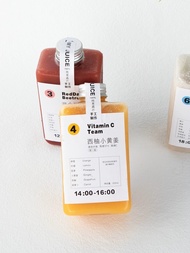 Thickened 350ml Plastic Bottle for Meal Replacement Beverage Delivery Lightweight Fasting Fruit Vege