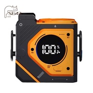 Waist Hanger Fan 9800mAh Hanging Neck/Waist Fan Rechargeable Wearable Belt Fan for Outdoor Climbing 