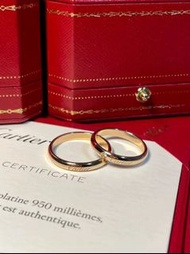 全新 Cartier 卡地亞 Signature 系列情侶對戒 香港實拍📸