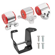 For 96-00 Civic B16 B18 B20 B18A B18C D-to-B Engine Polyurethane Motor Mount Red