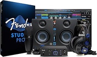 Fender Quantum Complete Bundle | Home Recording Studio Kit with USB-C LT 2 Audio Interface, M7 MkII
