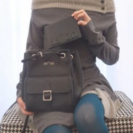 【ASON】ASON Motorcycle bag retro diagonal cross hand-held shoulder bag pocket bag - 3 colors