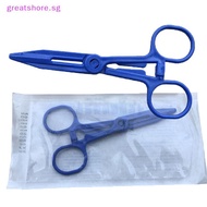 greatshore  Disposable ABS Plastic Hemostatic Forceps Surgical Forceps Ourdoor First Aid Tools For N