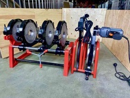 เครื่องเชื่อมท่อ hdpe ขนาด 40-160mm 4 หัวจับ ท่อpe เครื่องเชื่อมความร้อน ประกัน1ปีเต็ม  ส่งตรงจากไทย