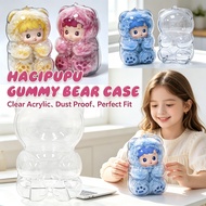 HACIPUPU Vinyl Doll Case, Gummy Bear Series, Transparent Acrylic Protective