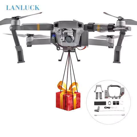 Drop System for DJI Mavic 3/Pro/2 Pro Zoom/AIR 2/Mini 2/Mini 3/3 Pro Drone Airdrop System Ring Gift 