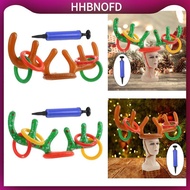[hhbnofdmz] Inflatable Reindeer Toss Game, Christmas Party Games Adults Fun Games, Family Games for 