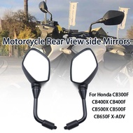 For Honda CB300F 2014 CB400X CB400F CB500X CB500F CB650F X ADV 750 2017 2019 Accessories Mirrors Adj