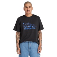 Timberland All Gender Front Spliced Boots Graphic T-Shirt เสื้อยืด (TBLMA27YF)